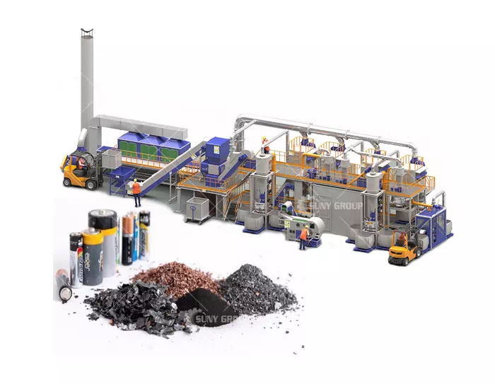 Lithium Battery recycling plant