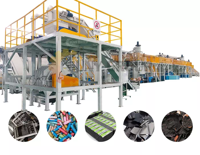 Lithium Battery recycling plant