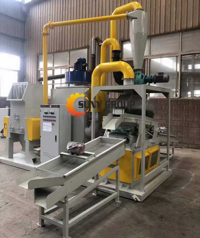 300kg/hrs cable wire recycling machine