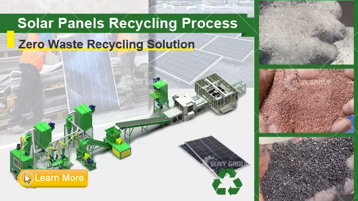 Solar Panels Recycling Process