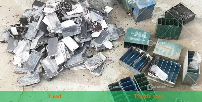 After lead acid battery recycling