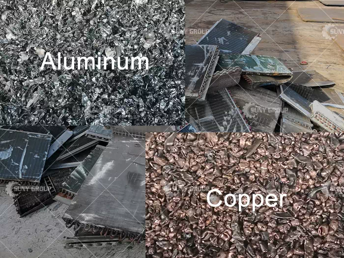 Recycled Copper and Aluminum