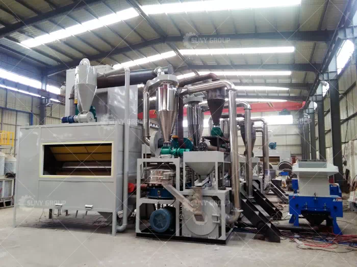 Aluminum plastic separator equipment