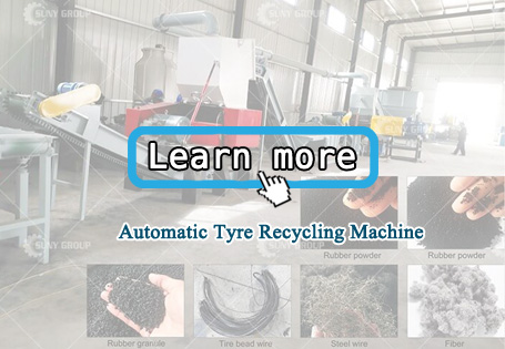 Automatic Tyre Recycling Machine