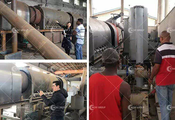 Carbonization Paint Removing Furnace Case