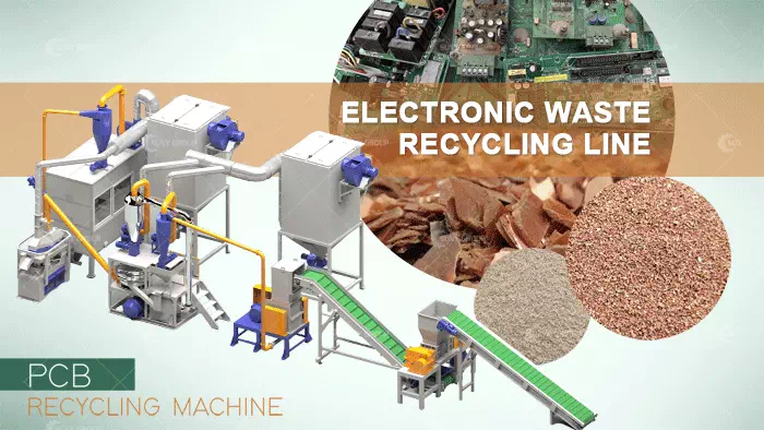 ELECTRONIC WASTE RECYCLING LINE