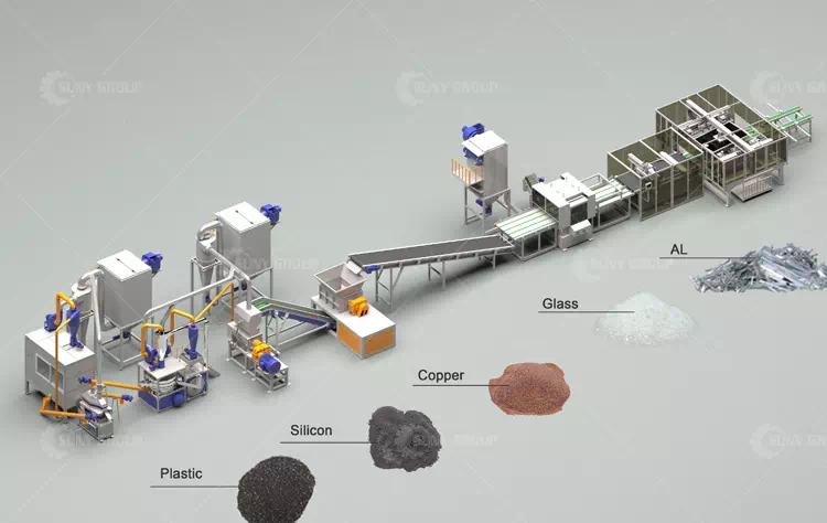 How are photovoltaic cells recycled