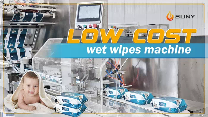 LOW COST Wet Wipes Machine