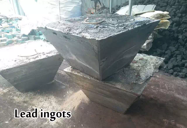 Lead ingots