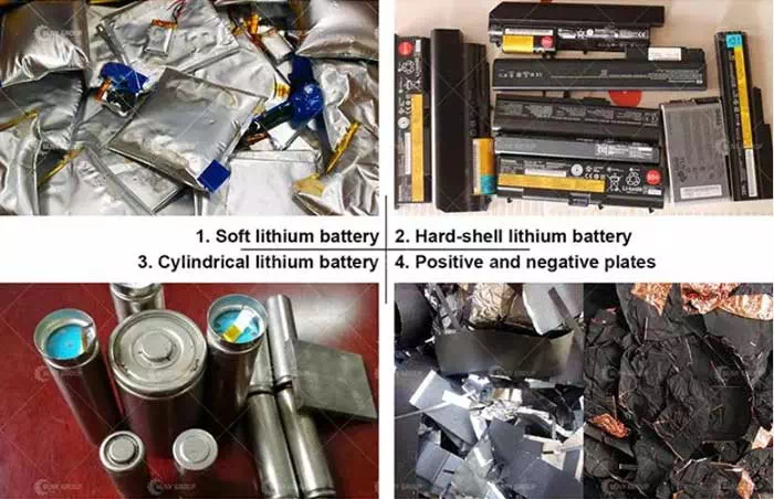 Waste lithium-ion battery