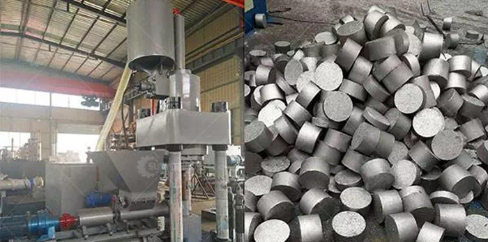 Metal briquette