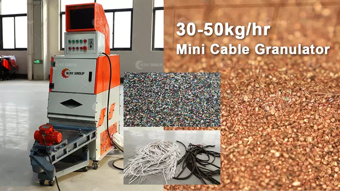 Copper Wire Recovery Granulator System