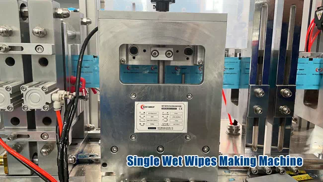 Single 

Wet Wipes Making Machine