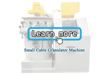 100kg/h Wire Recycling Shredder Copper Cable Granulator Machine