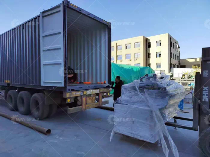 Solar Panel Recycling Machine delivery to USA