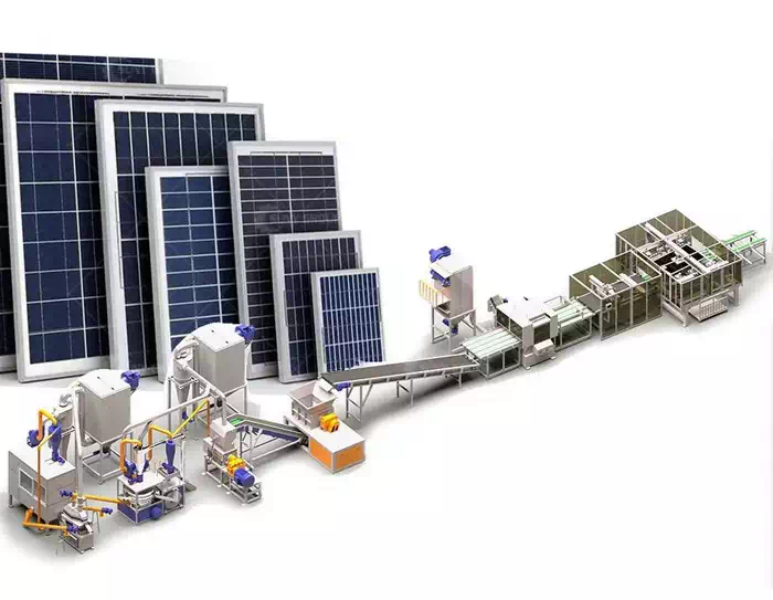 Solar Photovoltaic Panel Recycling Machine