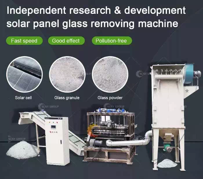 Solar Panels Recycling Plant