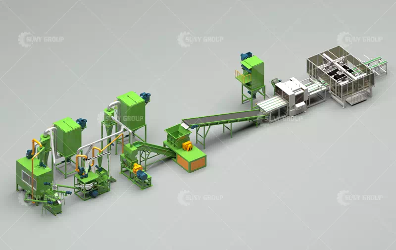 Solar Photovoltaic Panel Recycling Production Line-Suny Group