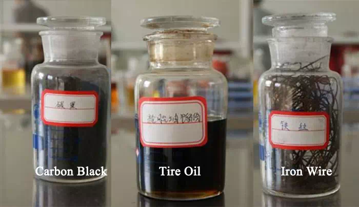 The final product of tire pyrolysis