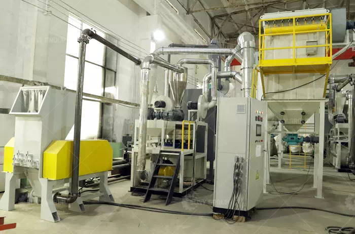 Aluminium Composite Panel Recycling Machinery