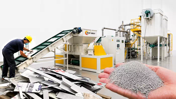 Aluminium Plastic Separator Machine
