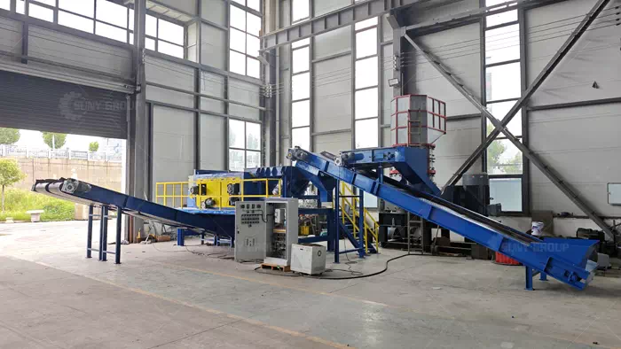 Aluminum Can Recycling Line with Eddy Current Separator Aluminum Can Recycling Line with Eddy Current Separator
