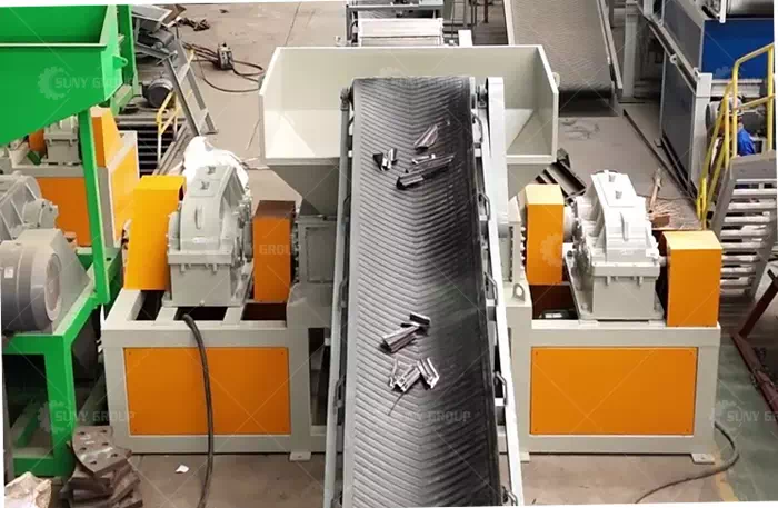 Aluminum Profiles Recycling Machine