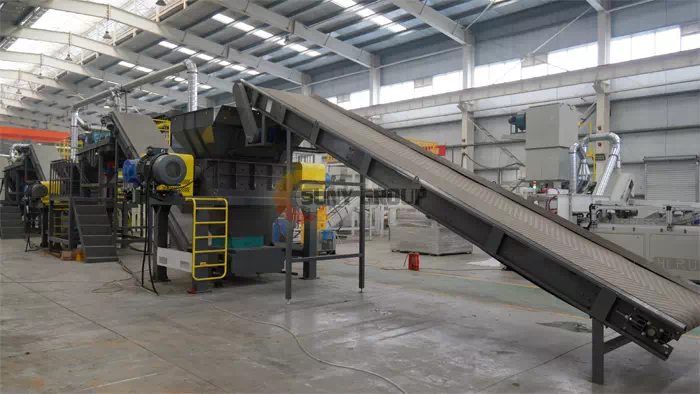 Bifacial Solar Panel Crushing Recycling Machine Bifacial Solar Panel Crushing Recycling Machine