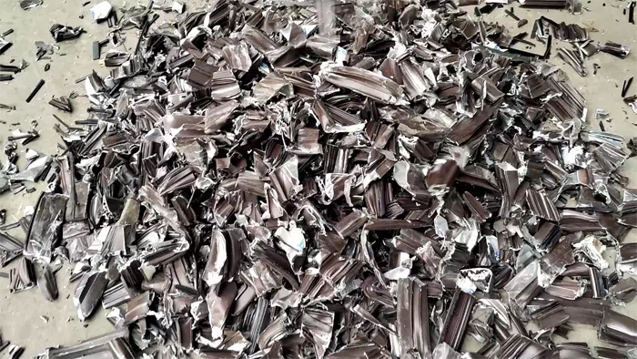 Broken Aluminum Profiles