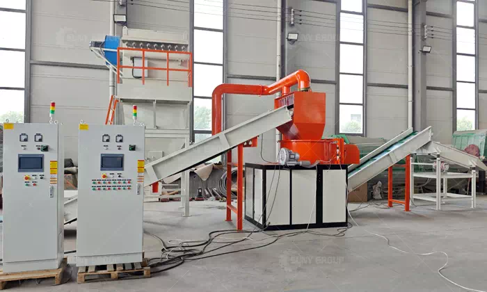 Car Windshield Recycling Machine for Glass and PVB Separation Car Windshield Recycling Machine for Glass and PVB Separation