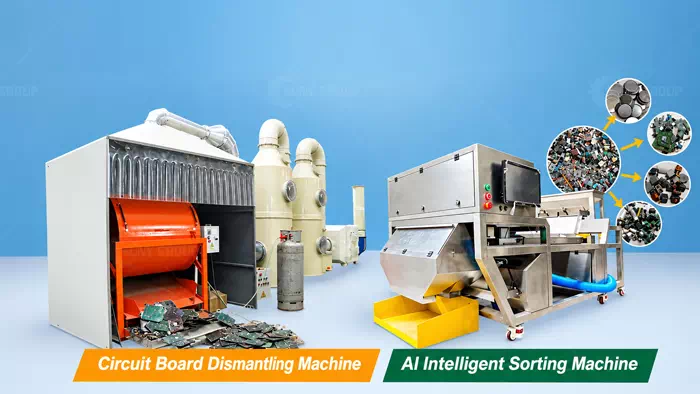 Circuit Board Dismantling & AI Sorting System Circuit Board Dismantling & AI Sorting System