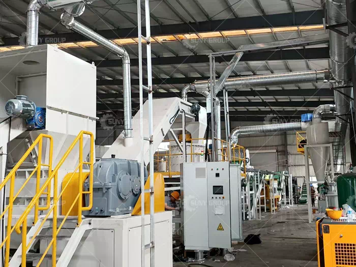 Comprehensive Crushing and Recycling Equipment Customer Site