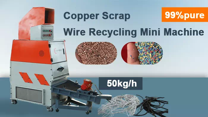 Copper Scrap Wire Recycling Mini Machine