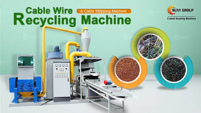 Copper wire granulator machine