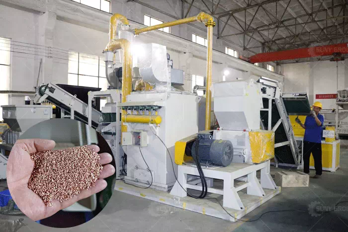 Copper Wire Recycling Machine for High Purity Copper Recovery