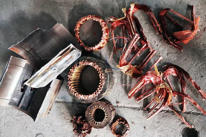 Disassembled Motor Stator