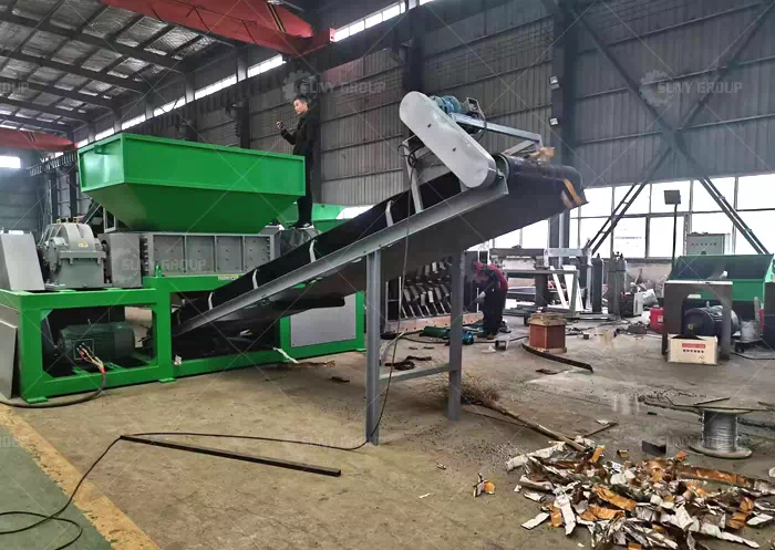 Double Shaft Shredding Machines