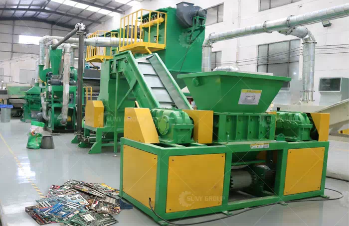 E-waste PCB Recycling System E-waste PCB Recycling System