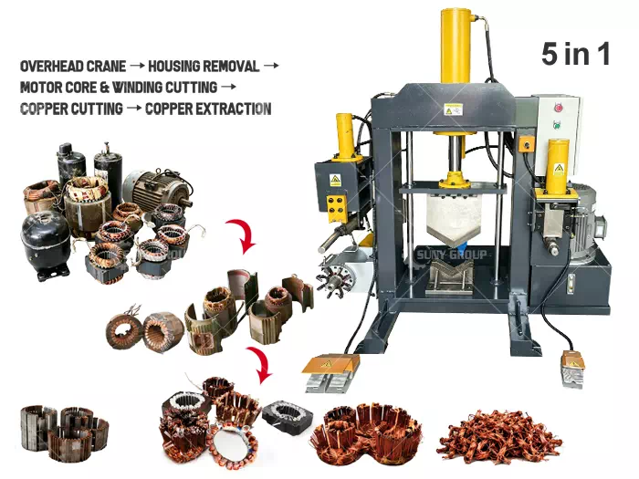 Electric Motor Stator Winding Puller Machine Electric Motor Stator Winding Puller Machine