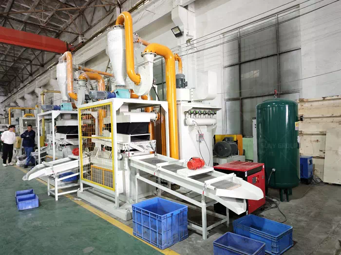 Electric Scrap Copper Cable Wire Recycling Machine