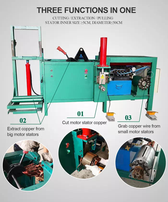 motor dismantling machine