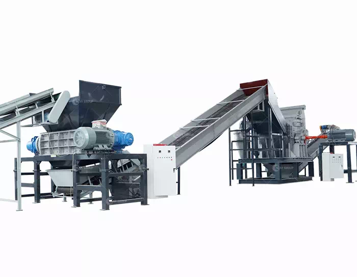 Metal Crushing and Sorting Line