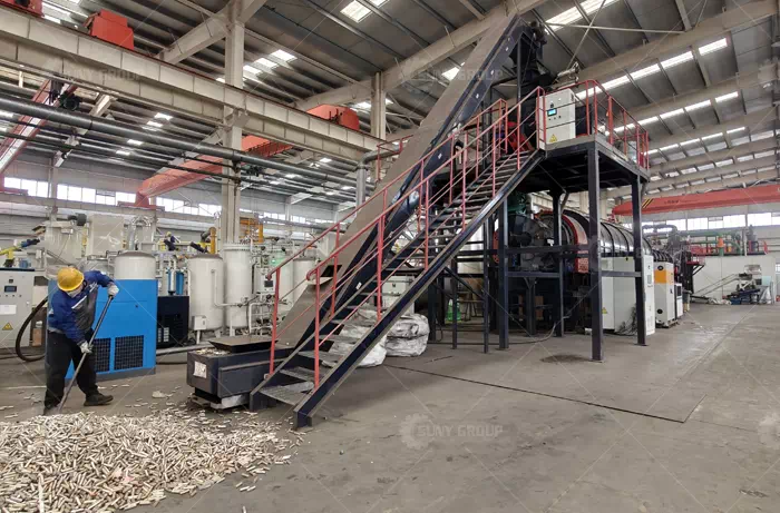 Lithium Battery Carbonization Recycling Line