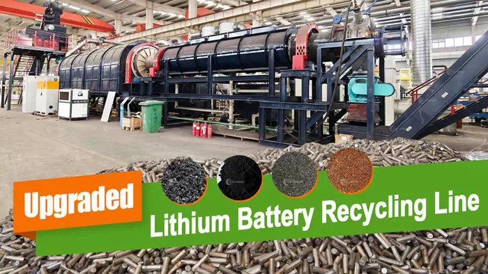 Lithium Battery High Purity Black Mass Recycling Line Lithium Battery High Purity Black Mass Recycling Line