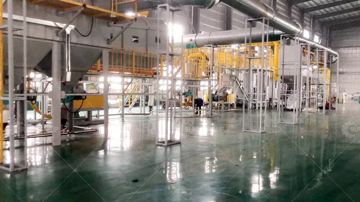 Lithium Battery Recycling Equipment Customer Site