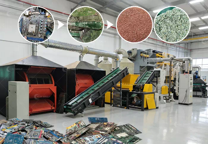 Machine for Extracting the Copper from E Waste of PCB
