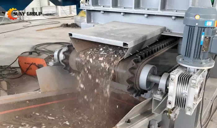 Machine for Recycling the Electronic Scrap Equipments