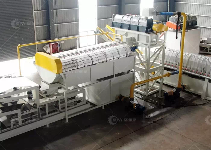 Machine for Separation Paper from Aluminium