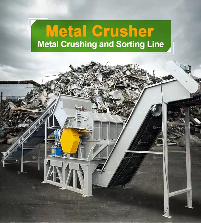 Metal Crushing and Sorting Line