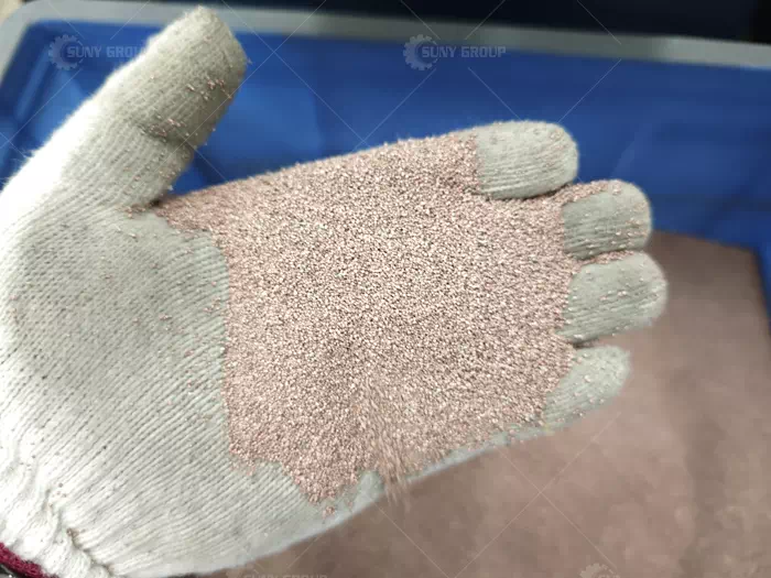 Metal Materials after Solar Panel Recycling Metal Materials after Solar Panel Recycling